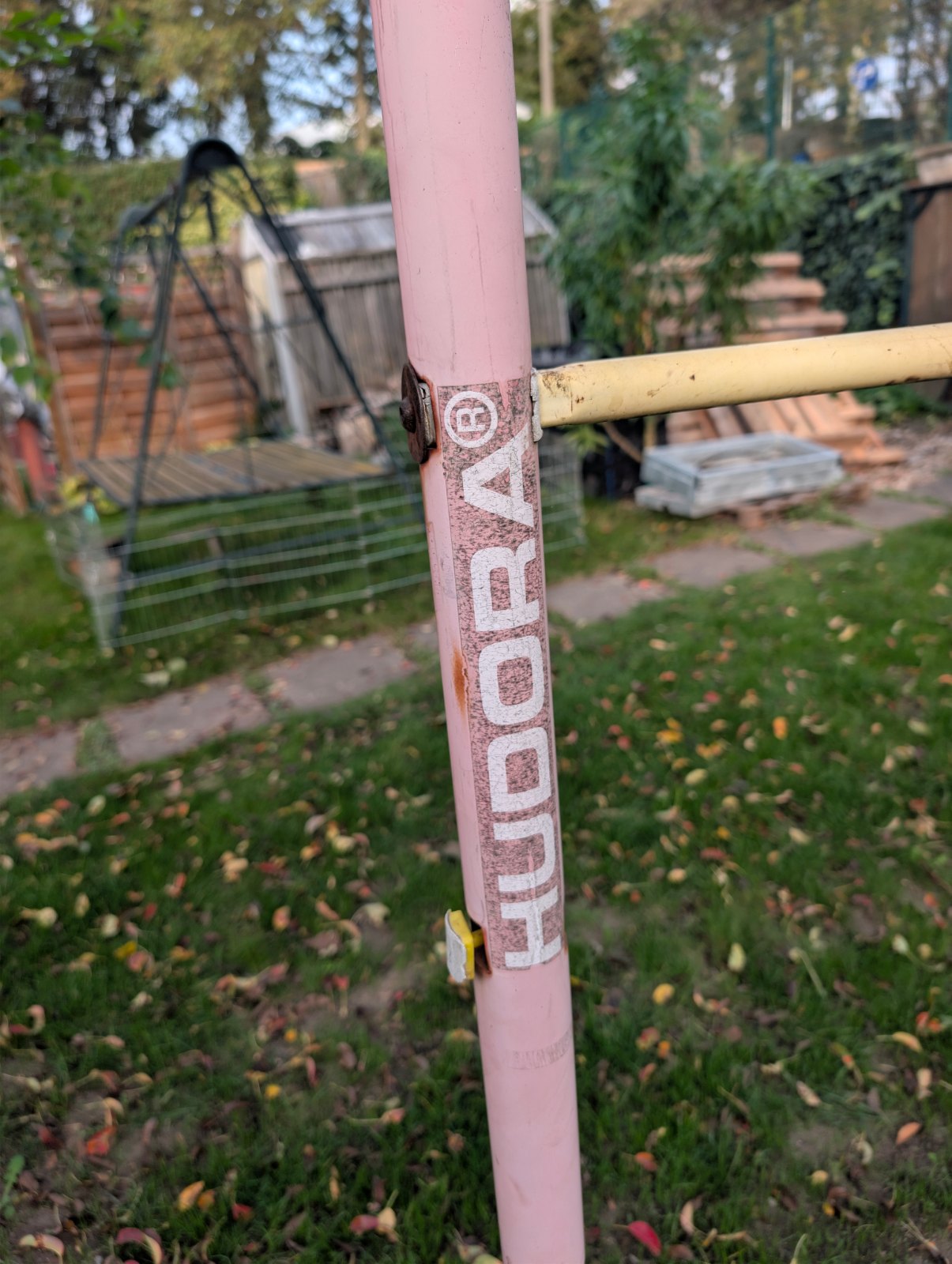 HUDORA Doppelreck aus Metall mit zwei Reckstangen