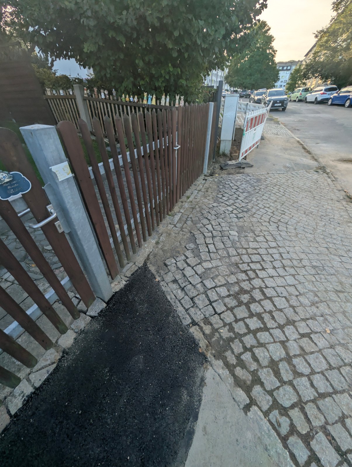 Graues Natursteinpflaster / Granitpflaster, gebraucht