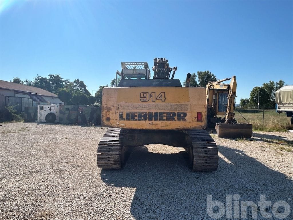 Liebherr R 914 Kettenbagger, Baujahr 1998, mit Tieflöffel